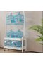 Clothing Racks for Hanging Clothes, Heavy Duty Garment Rack with Wheels, Laundry Cart with Hanging R - 3
