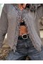 Tassel Detailed Knitwear Cardigan