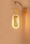 Doruk Aplik Gold Decorative Led Lighting Crystal Stone Daylight Hall Entrance Cafe