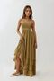 Square Neck Textured Maxi Dress - 6