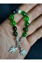 Powder Amber Zaza Prayer Beads Green Black - 3