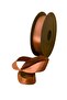 Brown Satin Fabric Ribbon 2.5cm X 35m Gift Packaging Henna Bridal Dowry Bundle Decoration Ribbon Bow