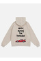 Unisex Need Money for Printed Hooded Fleece Oversize Sweatshirt
