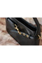 Black Color Genuine Leather Shoulder and Hand Bag - 40456, Special Occasions and Daily Life - 5