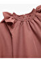 Drawstring Collar Pink Baby Girl Shirt 6Wmg60006Aw - 3