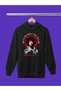 Jimi Hendrix Printed Cotton Long Sleeve Ribbed 3-Ply Hooded Rock Sweatshirt