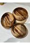 13 cm Wooden Presentation Bowl Set of 4 Snack Bowl Breakfast Sauce Bowl - 3