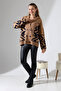 Double Button Detailed Patterned Knitwear Cardigan - 2