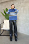 Turtleneck Patterned Knitwear Sweater - 2