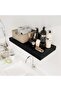 Deep Floating Shelf for Wall, Large Display Shelf Black Wood, 40x15x1.5cm - 4