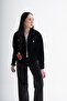 Classic Black Denim Jacket - 4