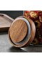 Vacuum Glass Food Jar with Acacia Lid 2 Liters (Mn) - 5