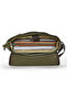 4017 Light Brown 14-Inch Laptop Canvas Messenger School Bag Unisex with Lock Multi-Pocket Shoulder Strap - 6