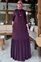 Süreyya Shirt Dress Plum - 3