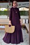 Süreyya Shirt Dress Plum - 5