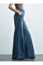 Marıam Wide Leg High Waist Jean Trousers - 4