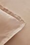 Weena Double Crepe Duvet Cover Jacquard Pique Set Beige - 7