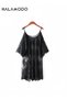 Women Chemises Lace Lingerie Lace Cardigan Floral Crochet Sheer Beach Cover Ups - 3