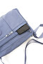 Multi-Pocket Crossbody Women's Shoulder Bag Medium Size Daily Hv4006 Blue - 4