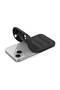 iPhone 14 Case Omsy Ethnic Silicone Cover with Flexible Tpu Hollowed Out Back Surface Design - Black - 8