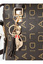 Solid Dual Handles Handbag with Adjustable Strap - 4