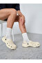 Vamp Perforated Solid Heel Strap Clogs