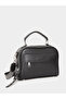 Solid Handbag with Adjustable Strap