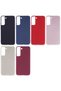 Galaxy S22 Case Compatible Omsy Premier Silicone Cover - Red - 4