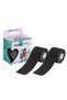 Sports Tape |   Kinesio Pain Tape |   Black Color |   5cm X 5m |   2 Boxes