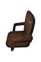 كرسي ارضي للتخييم قابل للطي مع مسند ذراع 3 مستويات AL1407/C DARK BROWN - 2