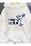 Margarita Printed Unisex Oversize Hooded Sweatshirt Hoodie - 2