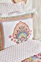 Admira 100% Cotton Double Duvet Cover Set Salmon - 8