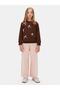 Girl's Bow Embroidered Sweatshirt - 2