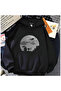 Anime Totoro Printed Unisex Oversize Hooded Sweatshirt Hoodie