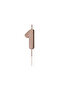 Birthday candle number 1, rose gold, 4.5cm