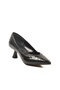 Black Thin Heeled Women's Heeled Shoes 357188 Z - 4