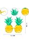Tropical Hawaiian Pineapple Shaped Party Glasses - 4