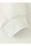 Ribbon Detail Printed Unisex Oversize Hooded Sweatshirt Hoodie - 3