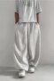 Summer Comfortable Wide-Leg Inch Adjustable Hem Loose Fit Plus Size Oversized Fit Oversized Baggy - 4