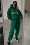 Unisex 'Moodthelabel' Printed Oversize 3 Thread Hooded Tracksuit Set - 3