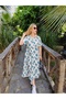 Balloon sleeve dress - 4