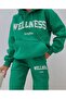 Design Wellness Sporty Rich Printed Oversize 3 Thread Tracksuit Set - 3