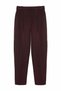 Women's Brown1 Belt Detailed Trousers Pants 23Y71154-Dark Brown - 2