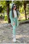 Girl's 3-Piece Lycra Ottoman Set – Hooded Top, Leggings & Badi / Ages 2-12 - 7