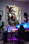 My Hero Academia Vertical Wall Covering – Anime Themed Quality Fabric Room Decor Tapestry Wall Carpet - 2