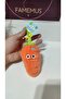 Lüsk Quality Carrot Rattle and Sound Keychain 13 cm - 3