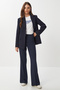 Lightweight Spanish Leggings Polyviscon Pants Lgp0020 Dark Blue - 2
