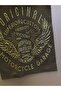 31X26 cm Embossed Lettered Emblem Sewing Applique - 3