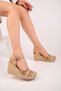 Wedge Heel Multicolored Shoes - 2