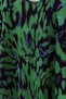 Women's Plus Size Lycra Crew Neck Colorful Mix Pattern Three Quarter Sleeve Mother Combed Cotton T-Shirt Blouse - Green - 8